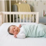 newborn sleeping peacefully