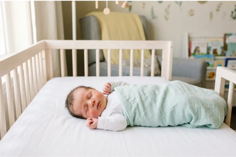 newborn sleeping peacefully