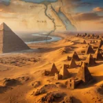 Sudan pyramids in the desert showing the country with the most pyramids in the world